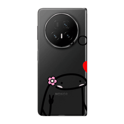 Honor Magic V5 Love 1 Transparent Silicone TPU Θήκη
